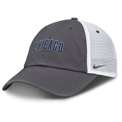 Chicago Cubs Nike Wordmark Club Adjustable Trucker Hat | MLB Discount