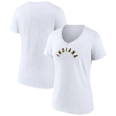 Indiana Pacers Women's Wordmark Home V-Neck T-Shirt Discount