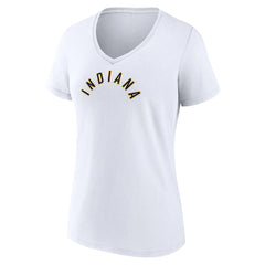 Indiana Pacers Women's Wordmark Home V-Neck T-Shirt Discount