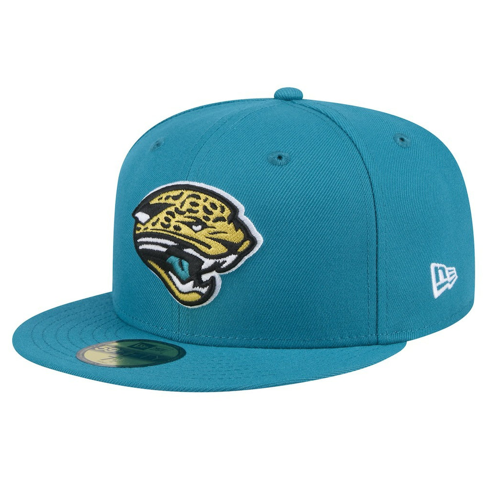 Jacksonville Jaguars New Era Throwback Logo Omaha 59FIFTY Fitted Hat