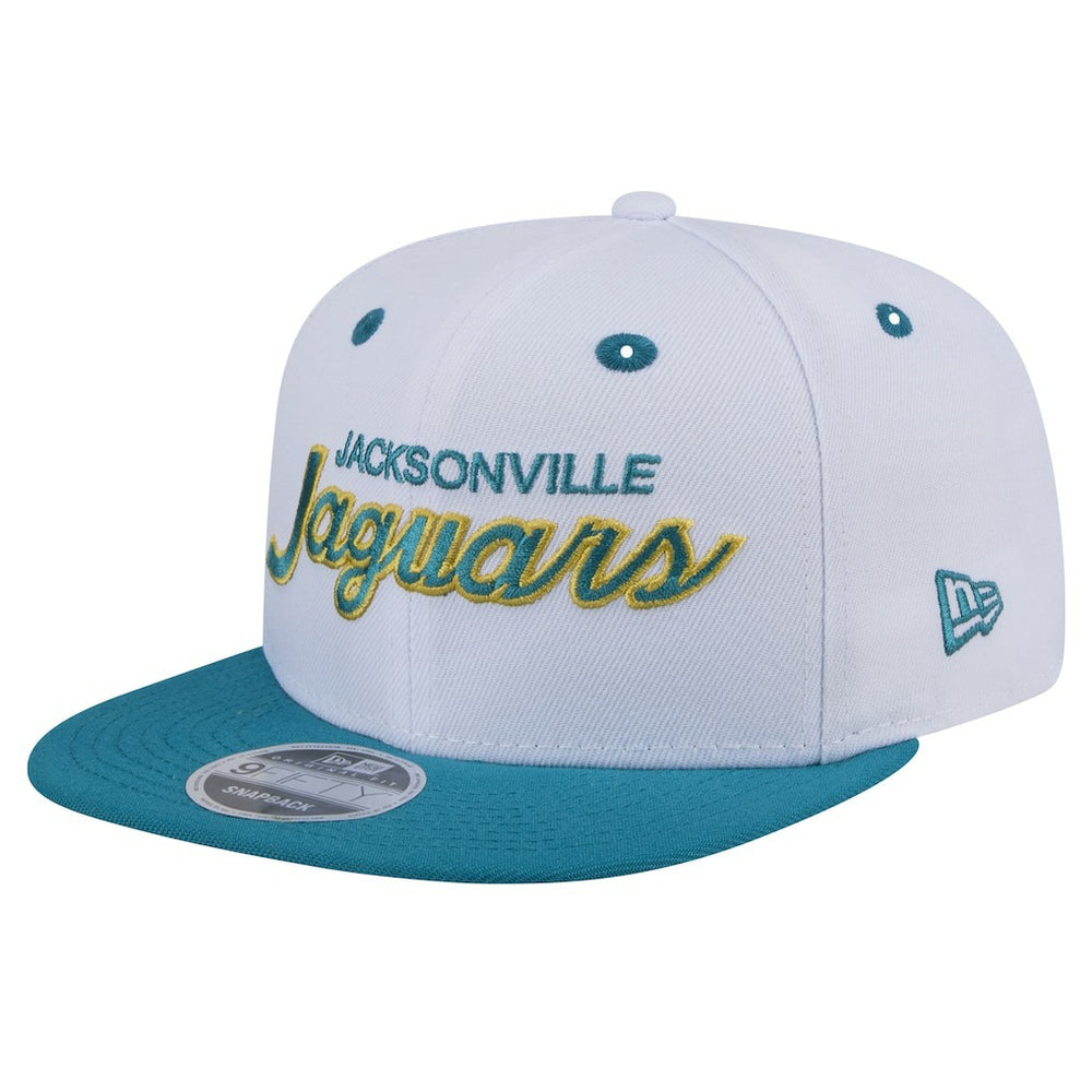 Jacksonville Jaguars New Era Throwback Sparky Original Fit 9FIFTY Snapback Hat