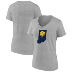Indiana Pacers Women's Alternate Logo V-Neck T-Shirt Online