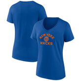New York Knicks Women's Overtime V-Neck T-Shirt For Sale