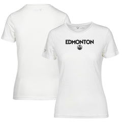 Edmonton Oilers Levelwear Women's Maddox City Capsule T-Shirt For Sale