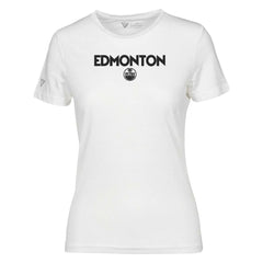 Edmonton Oilers Levelwear Women's Maddox City Capsule T-Shirt For Sale