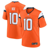 Denver Broncos Nike Bo Nix Player Game Jersey