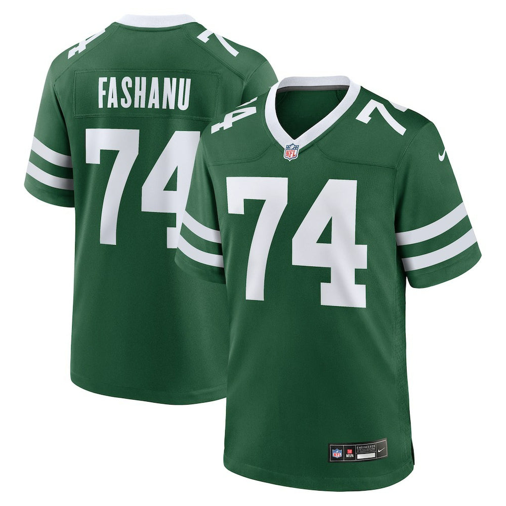 New York Jets Nike Olu Fashanu Player Game Jersey