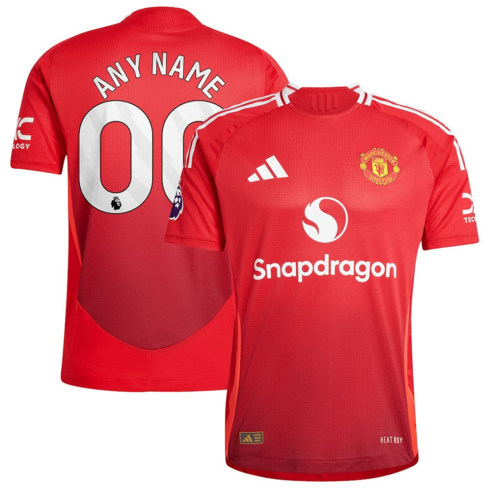 Manchester United 2024/25 Home Custom Jersey Red - Adidas