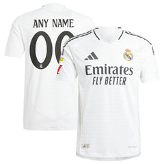 Real Madrid 2024/25 Home Custom Jersey White - Adidas