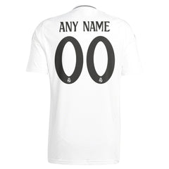 Real Madrid 2024/25 Home Replica Custom Jersey White - Adidas