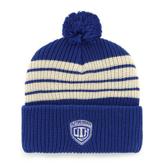 New York Rangers '47 Old Time Hockey Barn Cuffed Knit Hat with Pom Sale