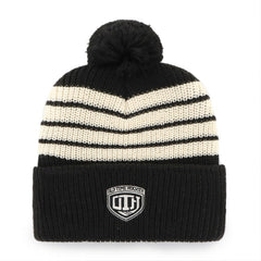 Boston Bruins '47 Old Time Hockey Barn Cuffed Knit Hat with Pom Online