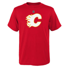 Calgary Flames Youth Primary Logo T-Shirt Discount