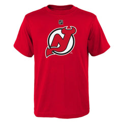 New Jersey Devils Youth Primary Logo T-Shirt Discount