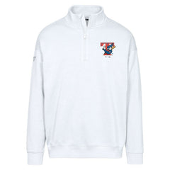 Toronto Blue Jays Levelwear Murray Core Logo Quarter-Zip Pullover Top | MLB Discount