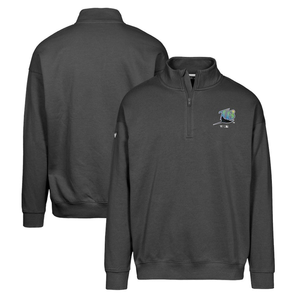 Tampa Bay Rays Levelwear Murray Core Logo Quarter-Zip Pullover Top | MLB Discount