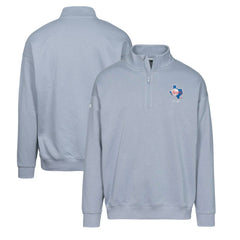 Texas Rangers Levelwear Murray Core Logo Quarter-Zip Pullover Top | MLB Discount