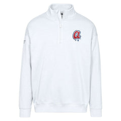 Atlanta Braves Levelwear Murray Core Logo Quarter-Zip Pullover Top | MLB Sale
