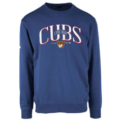 Chicago Cubs Levelwear Zane Cooperstown Collection Retro Spellout Pullover Sweatshirt | MLB Discount