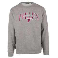 Philadelphia Phillies Levelwear Zane Cooperstown Collection Retro Spellout Pullover Sweatshirt | MLB US