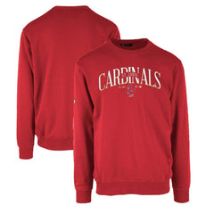 St. Louis Cardinals Levelwear Zane Cooperstown Collection Retro Spellout Pullover Sweatshirt | MLB Near me