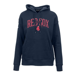 Boston Red Sox Levelwear Women's Adorn Cooperstown Collection Retro Spellout Pullover Hoodie | MLB Online
