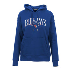 Toronto Blue Jays Levelwear Women's Adorn Cooperstown Collection Retro Spellout Pullover Hoodie | MLB For sale