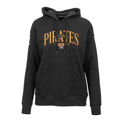 Pittsburgh Pirates Levelwear Women's Adorn Cooperstown Collection Retro Spellout Pullover Hoodie | MLB Shop