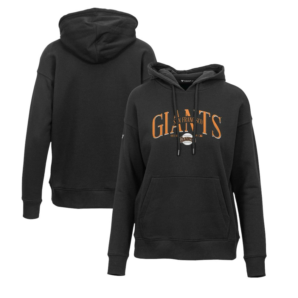 San Francisco Giants Levelwear Women's Adorn Cooperstown Collection Retro Spellout Pullover Hoodie | MLB For sale