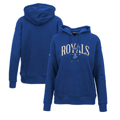 Kansas City Royals Levelwear Women's Adorn Cooperstown Collection Retro Spellout Pullover Hoodie | MLB New
