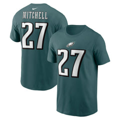 Philadelphia Eagles Nike Quinyon Mitchell Name & Number T-Shirt