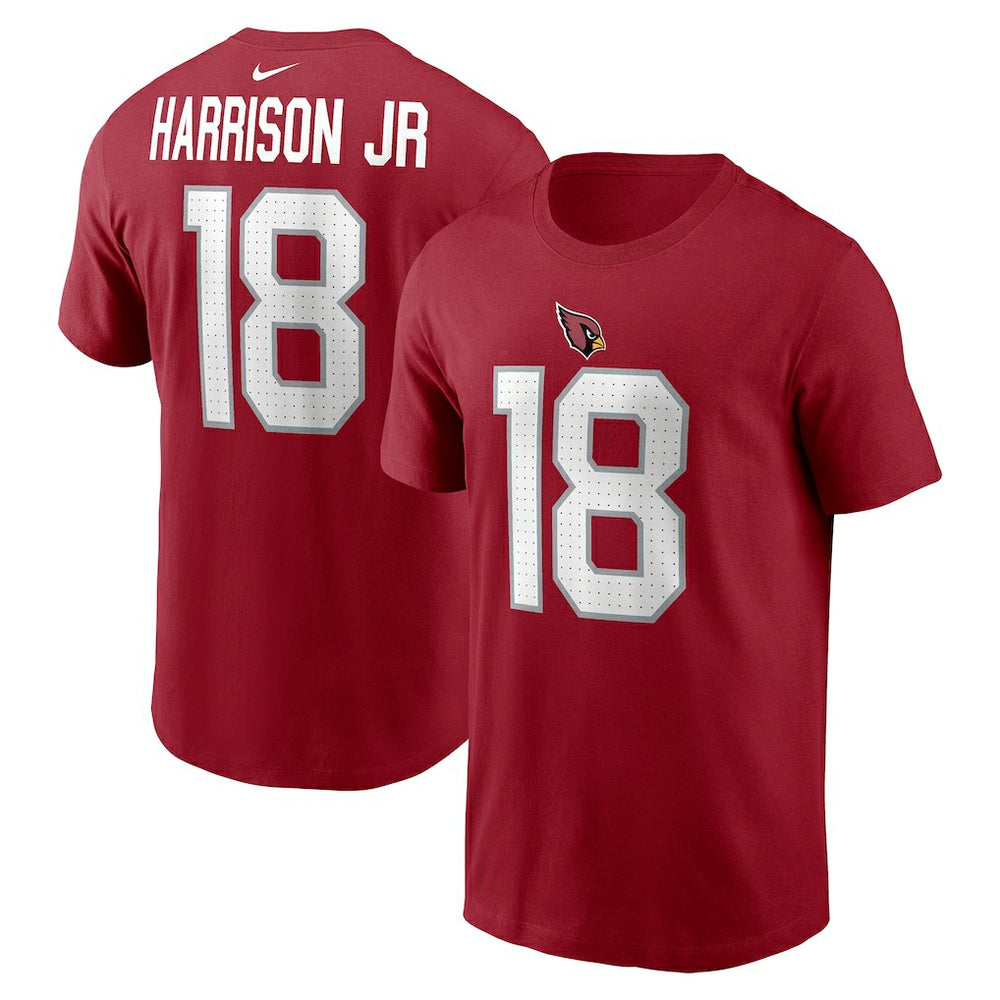 Arizona Cardinals Nike Marvin Harrison Jr. Name & Number T-Shirt
