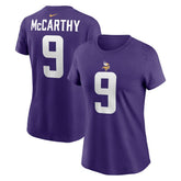 Minnesota Vikings Nike J.J. McCarthy Women's Name & Number T-Shirt