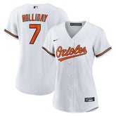 Jackson Holliday Baltimore Orioles Women's Home Replica Player Jersey - White
