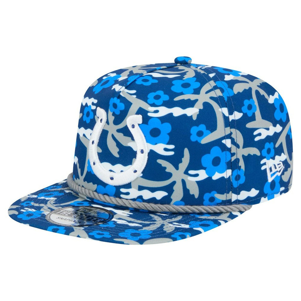 Indianapolis Colts New Era Wakey Wakey Golfer Snapback Hat