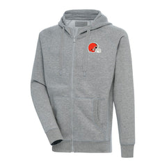 Cleveland Browns Antigua Big & Tall Victory Full-Zip Hoodie