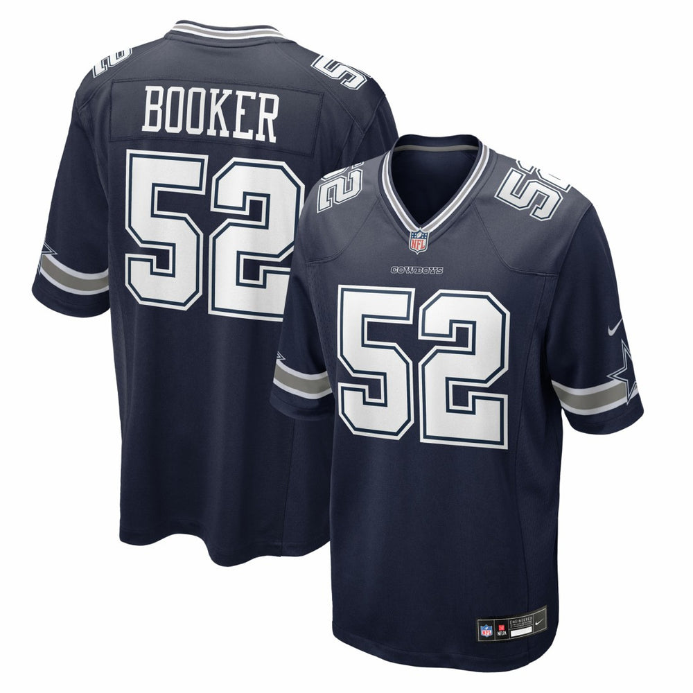 Dallas Cowboys Nike Tyler Booker 2025 NFL Draft First Round Pick Game Jersey