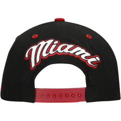 Miami Heat Backside Script Two-Tone Pro Crown Adjustable Hat Discount
