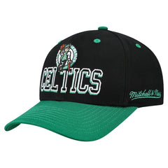 Boston Celtics Backside Script 2-Tone Pro Crown Adjustable Hat On Sale