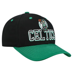 Boston Celtics Backside Script 2-Tone Pro Crown Adjustable Hat On Sale
