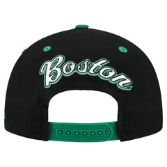 Boston Celtics Backside Script 2-Tone Pro Crown Adjustable Hat On Sale
