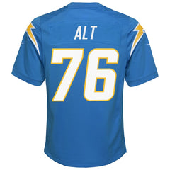 Los Angeles Chargers Nike Joe Alt Youth Game Jersey