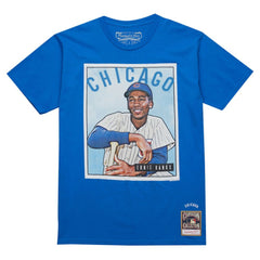 Ernie Banks Chicago Cubs Mitchell & Ness Cooperstown Collection Collectors Connection T-Shirt | MLB US