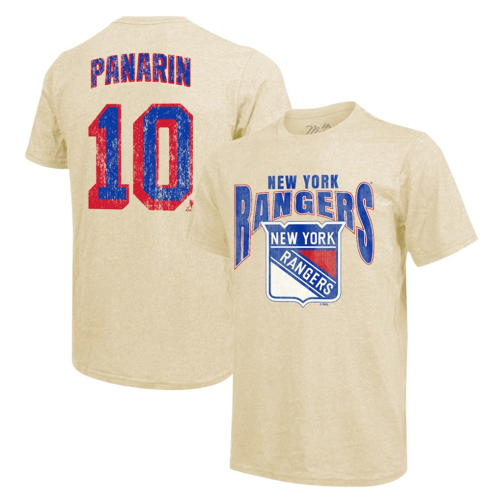 Artemi Panarin New York Rangers Majestic Threads Dynasty Name & Number Tri-Blend T-Shirt Outlet