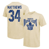 Auston Matthews Toronto Maple Leafs Majestic Threads Dynasty Name & Number Tri-Blend T-Shirt Outlet