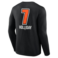 Jackson Holliday Baltimore Orioles Fastball Player Name & Number Long Sleeve T-Shirt | MLB Sale
