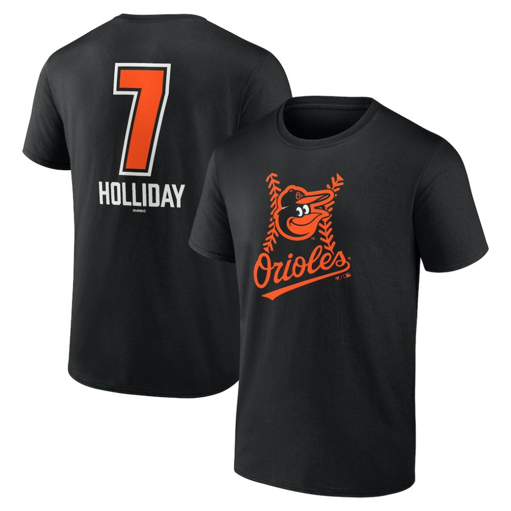 Jackson Holliday Baltimore Orioles Fastball Player Name & Number T-Shirt | MLB Discount