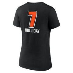 Jackson Holliday Baltimore Orioles Women's Fastball Player Name & Number V-Neck T-Shirt | MLB US