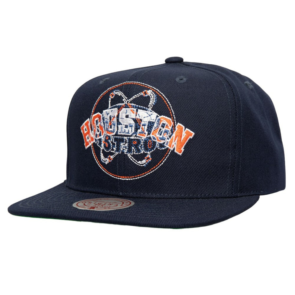 Houston Astros Mitchell & Ness Double Up Snapback Hat | MLB Near me