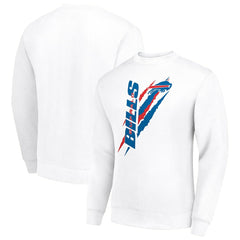 Buffalo Bills Starter Color Scratch Team Graphic Fleece Pullover Sweatshirt